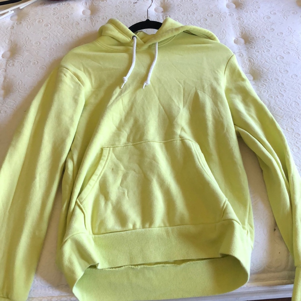 Mens Small Yellow Old Navy Athletic Hoodie